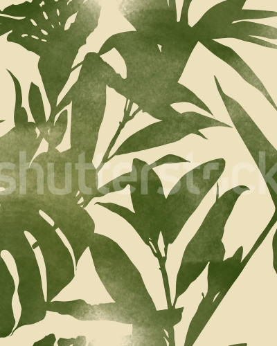 Shapes of Leaves, Green, Rebel Walls