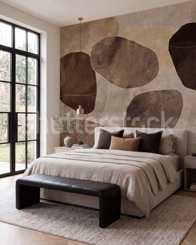 Geometry Forms, Brown, Rebel Walls