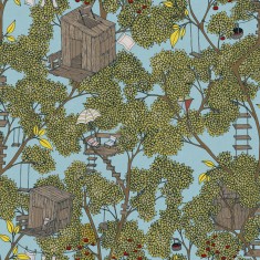 Tapet pentru copii, Treehouse, Sunshine, Rebel Walls