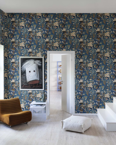 Tapet pentru copii cu un design marin vibrant