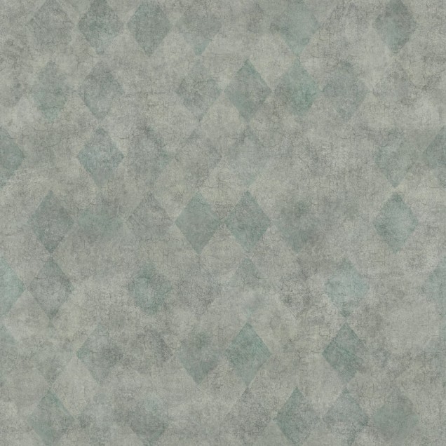 Tapet personalizabil Small Painted Diamonds, Fancy Green