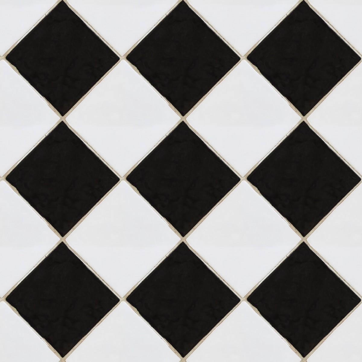 Tapet Checkered Tiles, Black & White, Rebel Walls, 5 mp / rola, Tapet bucătărie 
