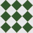 Tapet Checkered Tiles, Green & White, Rebel Walls, 5 mp / rola