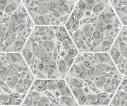 Tapet Marbled Hexagon Tiles, Grey, Rebel Walls, 5 mp / rola