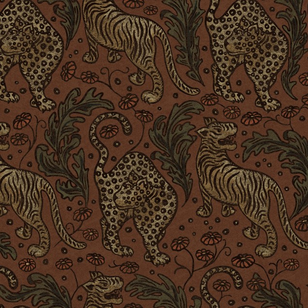 Tapet Year Of The Tiger Velvet, cu design modern și sofisticat