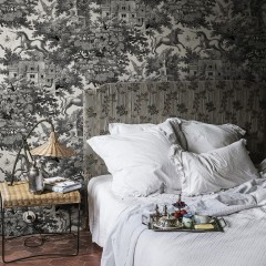 Tapet Fairy Tale Castle, Graphite, Rebel Walls, 5 mp / rola