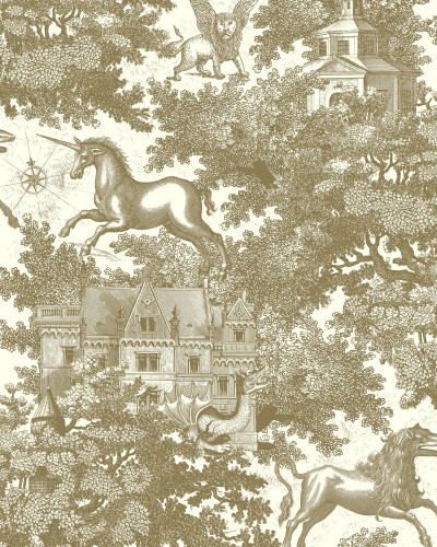 Fairy Tale Castle, Gold, Rebel Walls, 5 mp / rola