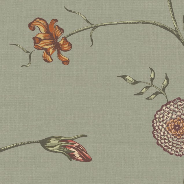 Tapet floral cu design delicat