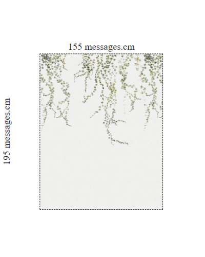 Aralia Green, 155x195H, Sandberg