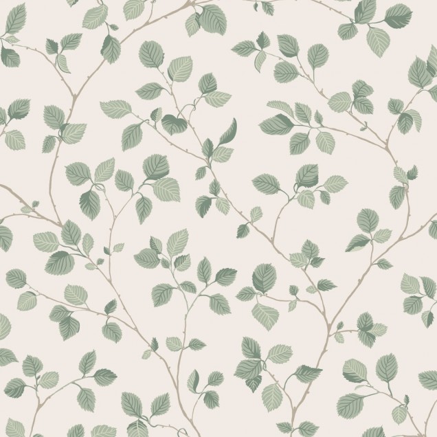 Tapet lavabil cu design floral delicat