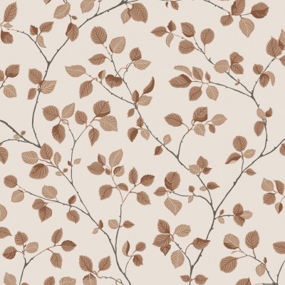 Bokskog lavabil, cu design delicat cu ramuri si frunze, culoare terracotta calda. Perfect pentru dormitor, sufragerie sau birou.