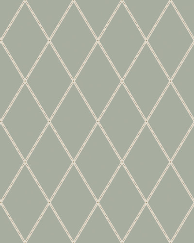 Tapet lavabil cu model geometric, culoare verde salvie, perfect pentru dormitor sau living.