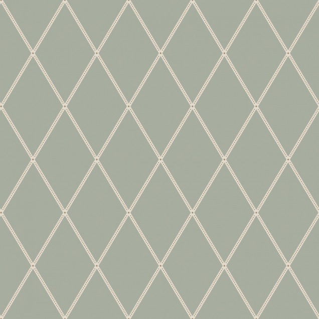 Tapet lavabil cu model geometric, culoare verde salvie, perfect pentru dormitor sau living.