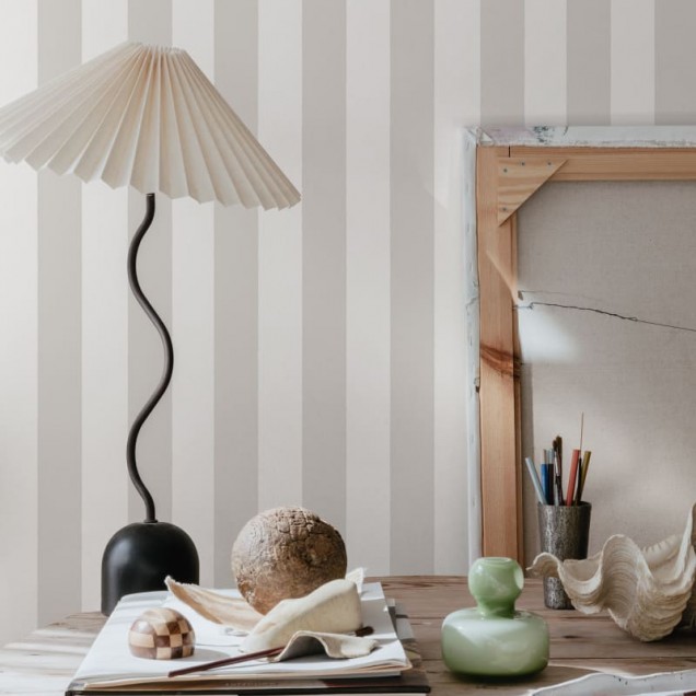 Tapet cu dungi subtile, Sam Clay, lavabil, decor elegant