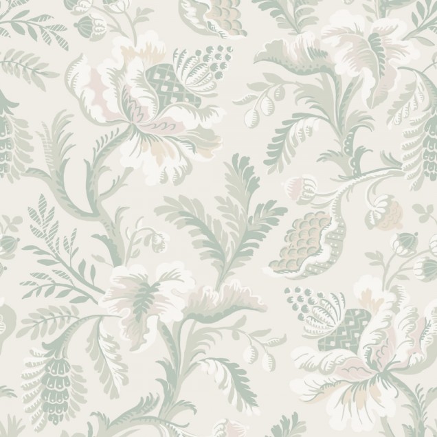Tapet floral pastel, design clasic, modernizat, ideal pentru dormitoare, livinguri sau birouri
