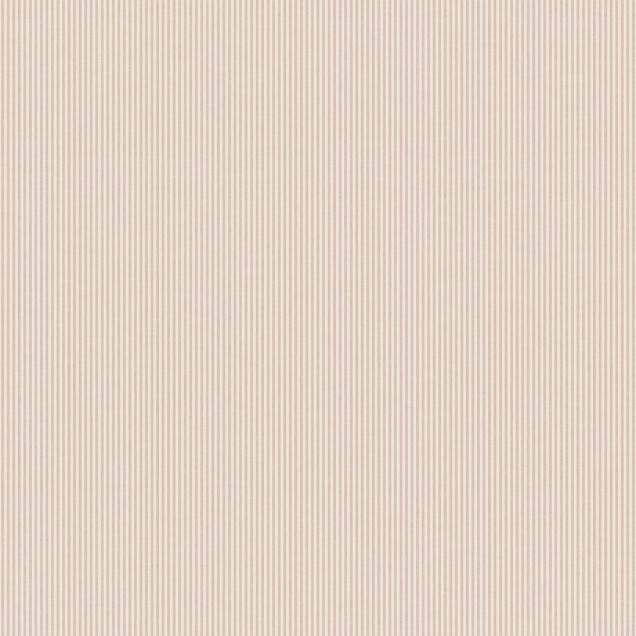 Tapet lavabil cu dungi fine, intr-o nuanta calda de terracotta, perfect pentru a crea un aspect modern si relaxant in casa ta.