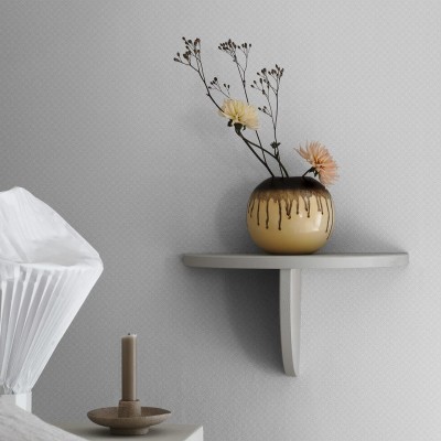 Tapet lavabil Valv White, cu textura fină, perfect pentru dormitoare, livinguri sau birouri.