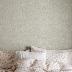 Tapet lavabil Caroline, Moss Green, Sandberg, 5.3mp / rola