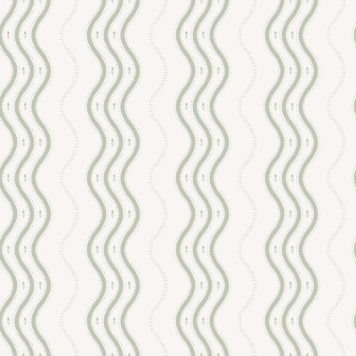 Tapet lavabil cu design elegant cu valuri delicate în nuanțe de verde.