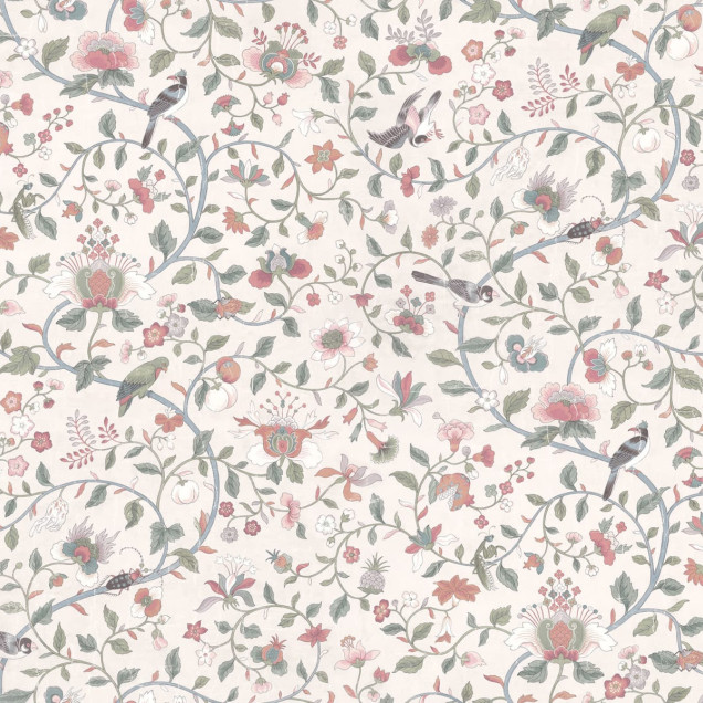 Tapet floral pastelat Hedda, perfect pentru camera copilului