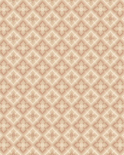 Tapet terracotta cu model într-o bucătărie elegantă