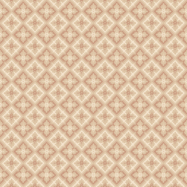 Tapet terracotta cu model într-o bucătărie elegantă