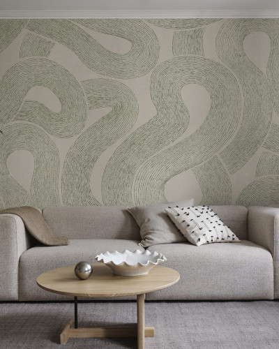 Zen Mural, Green, Sandberg