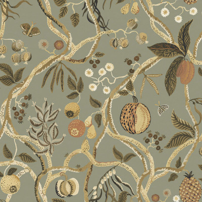 Tree of Life Mural, Sage Green, Sandberg