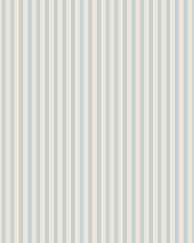 Tapet bleu cu dungi într-un interior elegant