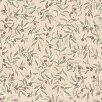 Tapet cu model floral bordo într-o cameră de zi elegantă