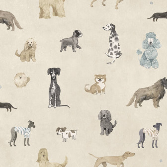 Taiga and Friends, Beige, Sandberg