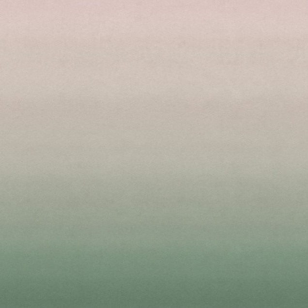 Tapet gradient verde și bej într-o cameră de zi