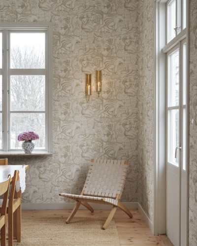 Tapet cu design clasic într-un interior elegant