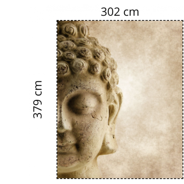 Tapet 3D Buddha
