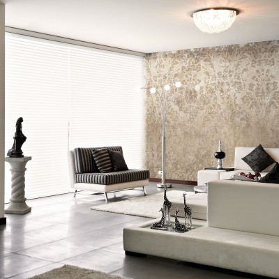 Tapet Macrame, Walnut cu design unic si culoare calda a nucului.
