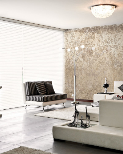 Tapet Macrame, Walnut cu design unic si culoare calda a nucului.