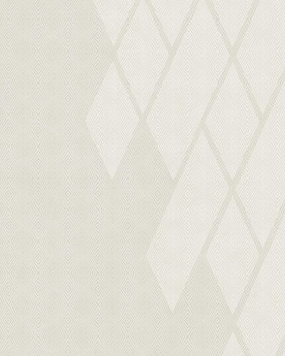 Tapet geometric modern cu design elegant, in nuante neutre de gri si argintiu