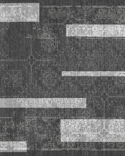 Tapet cu design modern geometric, model Carpet, culoare Negru