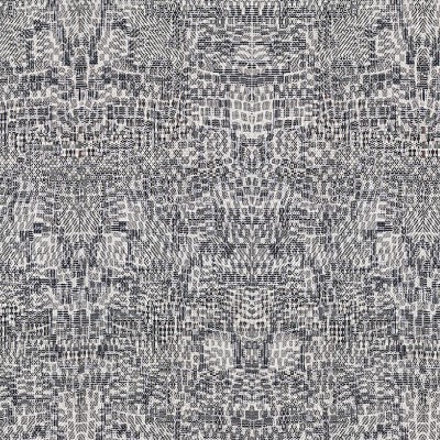 Wallpaper geometric abstract in negru si alb