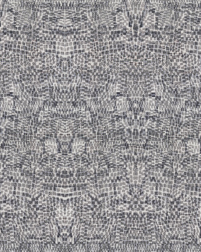 Wallpaper geometric abstract in negru si alb