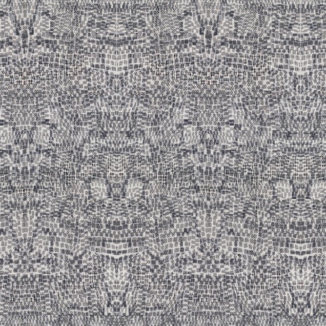Wallpaper geometric abstract in negru si alb