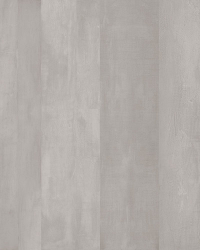 Wallpaper Oslo Mud cu o frunza verde pe un fundal gri