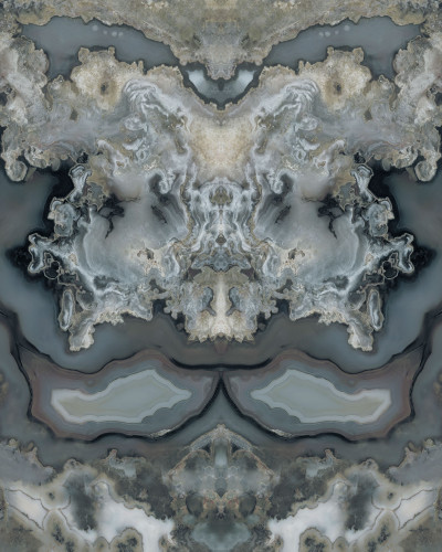 Tapet modern cu design abstract Shanay Blue