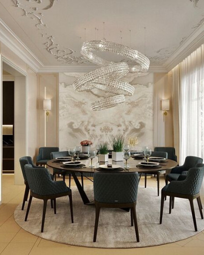 Tapet Shanay White - design modern și elegant