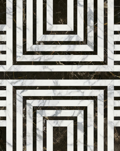 Wallpaper cu design geometric Marmara