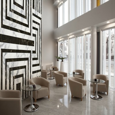 Wallpaper cu design geometric Marmara