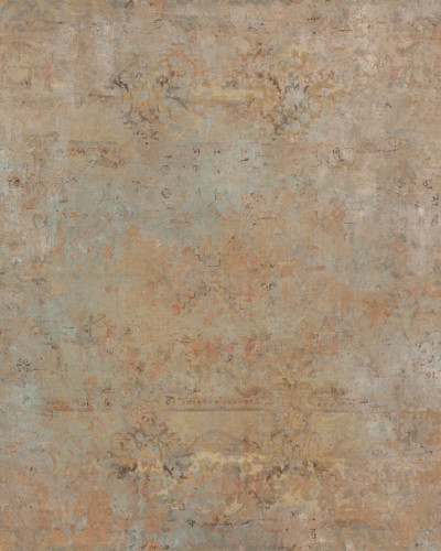 Tapet cu design original, in nuante calde