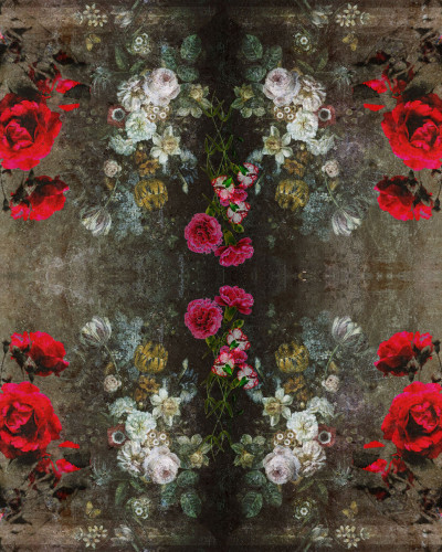 Wallpaper cu design floral 