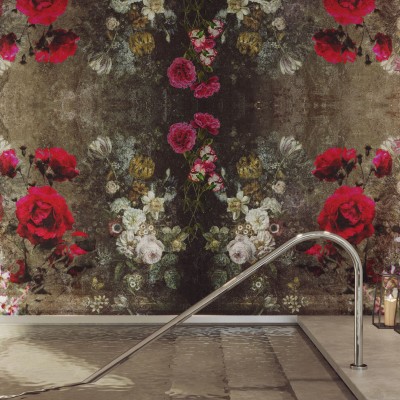 Wallpaper cu design floral 