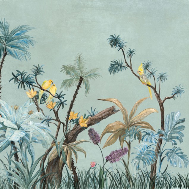 Tapet cu design exotic - Polly, River